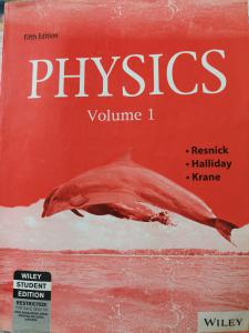 Physics Volume 1 by Resnick, Halliday, Krane