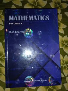 Rd sharma class 10 math 