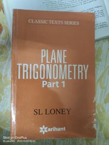 Plane trigonometry part 1