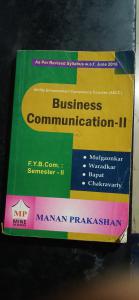 FYB.COM SEM-II BUSINESS COMMUNICATION-II 