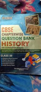HISTORY CHAPTERWISE QUESTION BOOK FOR CLASS XII