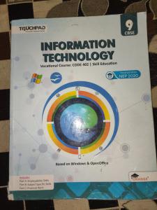 Touchpad Information Technology class 9 Cbse