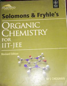 Solomons & Fryhle's Organic Chemistry For IIT-JEE