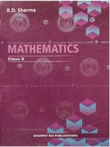 Class 10 Mathematics RD Sharma 