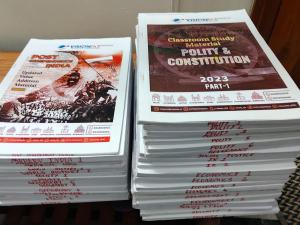 vision ias printed material