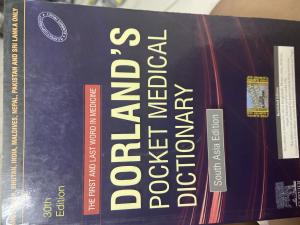 Dorland’s Pocket Medical Dictionary 