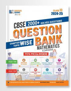 CBSE class 10th math question Bank (2025)